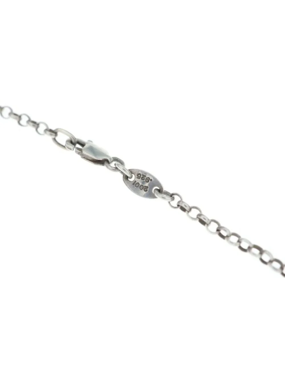 Chrome Hearts Neckchain Roll Chain Necklace Silver